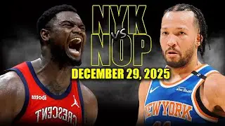 New York Knicks vs New Orleans Pelicans Full Game Highlights – December 29, 2025 | NBA Season