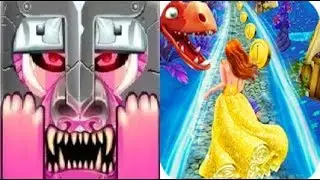 Temple Spirit Run vs Princess Run Temple Dragon Escape
