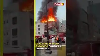 Major Fire at Croma Showroom on Bandra Linking Road