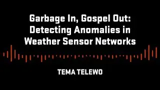 Computer science research by graduate student Tema Telewo