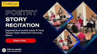 Poetry & Story Recitation | Monthly Cultural Event at Covai Tapovan Solace 🌸📖