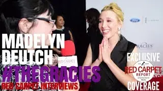 Madelyn Deutch interviewed at the 43rd Annual Gracie Awards Gala #TheGracies #AWMF