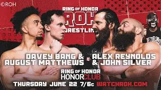 Dark Order vs Bang Bros / Tag Team Match / ROH Honor Club TV #17 / WWE 2K23