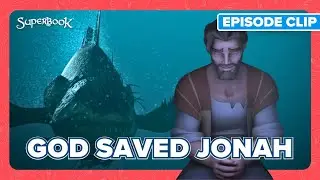 God Heard Jonah&rsquo;s Prayer | Superbook - Rescued! English Clip