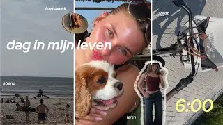 TOETSWEEK DAG IN MIJN LEVEN | leren, strand, sporten 🧖&zwj;♀️🫶