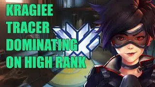 KRAGIEE TRACER DOMINATING GAMEPLAY -  TOP 500 OVERWATCH SEAOSN 29
