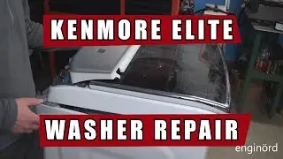 Устранение ошибки крышки стиральной машины Kenmore Elite! Как диагностировать и заменить герконов...