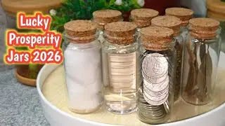 HUWAG MONG KAKALIMUTANG GAWIN ITO BAGO ANG PAGSALUBONG NG BAGONG TAON | LUCKY PROSPERITY JARS 2026