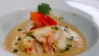 Quick King Prawn Ballottine Recipe | Modern Plating Tutorial
