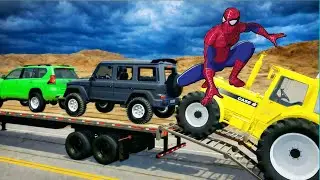 Flatbed Truck Mcqueen | Transportation with Truck,Priya gaming, 