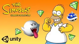 The Simpsons: Homer's Adventure (Unity Fanmade Game) - No Commentary