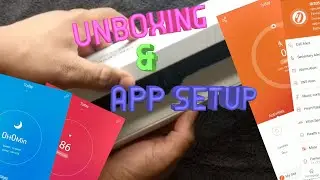 UNBOXING + APP Setup - Letsfit ID205L (Black)