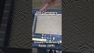 ВАУ! Старое кладбище &mdash; георадар #oldcemetery #groundpenetratingradar #gpr #archaeology #easyradarusa