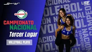 U. CUAUHTÉMOC GDL VS ANÁHUAC QRO| 3ER LUGAR FEMENIL | NACIONAL VOLEIBOL DE PLAYA CONADEIP 1RA FUERZA
