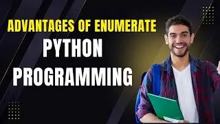 Advantages of enumerate Function in Python | #Python #Coding #Programming #LearnPython #Tech
