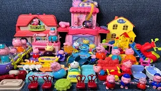 10 Minutes Satisfying with Unboxing Peppa Pig Happy Family Playset ASMR｜Review Toys