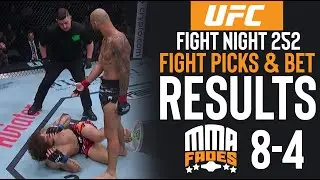UFC FIGHT PICKS & BET RESULTS FOR UFC FIGHT NIGHT 252 | SONG VS CEJUDO