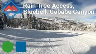 Powder Mountain - Rain Tree Access to Bluebell to Cobabe Canyon