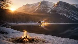 Morning Prayer by the Lake 🔥 Christian Meditation & Quiet Time with God | Peaceful Nature Ambience