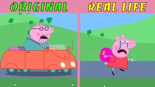 Peppa Pig Daddy Angry !! - Peppa Pig Original vs Real life | Peppa Pig Animation