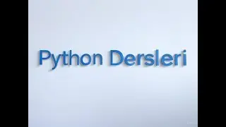 Pyhton For Döngüsü Kullanımı | Klavyeden Veri Alma