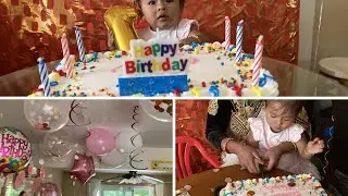 HAZEL's 1st Birthday Celebration & Cake cutting ceremony