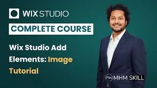 Wix Studio Add Elements: Image Tutorial | Wix Studio Bangla Tutorial