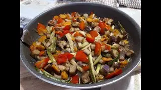 MIX DI VERDURE ESTIVE, contorno vegetariano