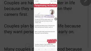 PARAPHRASING TECHNIQUE IN WRITING 2026