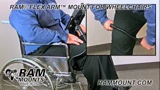 Flex Arm Mount for Wheelchairs - iboats.com