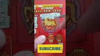 💥🐎LUNAR NEW YEAR! WILL THIS CARD BE A WINNER? 💲💰 #shorts #shortsfeed #scratchcards #lottery