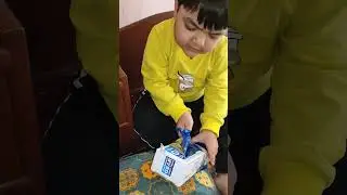 Transparent Gear Light Train with music unboxing💙 #Educational toys unboxing  #transparentlighttrain