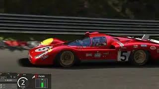 Assetto Corsa Nordschleife Ferrari 512S Coda Lunga v1.0 World Record 6:57.349 TV Cam