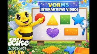 Vorms kinderliedjie deur Bee-Bee die By | Afrikaanse Opvoedkundige Kleuterliedjies