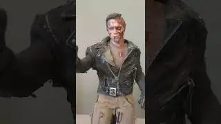My Arnold Schwarzenegger Hot Toys Terminator Action Figure Collection #hottoys #terminator #toys