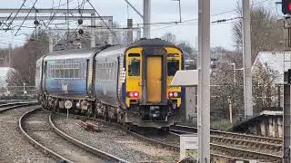 ScotRail DMU'S no's: 156508 + 156436 @ Carlisle (1L86) 08/01/2026.