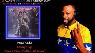 Paula Abdul - Straight Up (Live From Arsenio Hall Show)-REACTION VIDEO