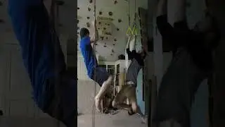 Awesome Dualing Rings NINJA Training #shorts #americanninjawarrior