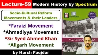 H59- Faraizi, Ahmadiyya Movement, Sir Syed Ahmed Khan & Aligarh Movement | Spectrum Modern History