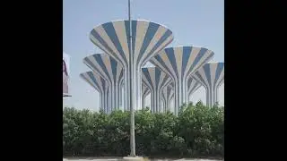Kuwait views with water tanks Kuwait symbol #kuwaitview #kuwait #watertank