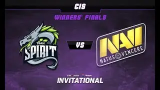 Spirit vs NaVi Game 2 - SL-i Invitational: CIS Qualifier Winners' Finals - @LyricalDota @EosinDota