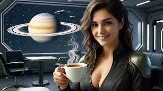 Coffee with a Side of Rings - Aliens Attack Human Saturn Outpost Unware of the Effects of Caffeine