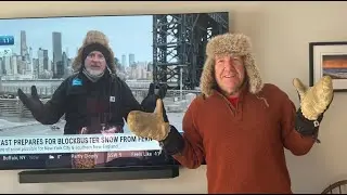 Jim Cantore & Tim Kelley ~ Two Of A Kind ~ Only Jim's A Tad More Famous ~ Tracking Massive Snowstorm