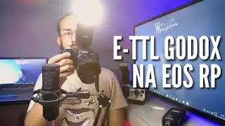 Testando TTL dos flashes Godox na Canon RP