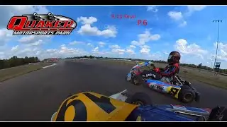 QCMP Quaker City Motorsports Park Go Kart Senior LO206 Race. Round 10. Final