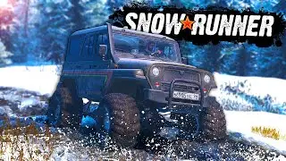Getting My Jeep Stuck in Snow & Mud! - Snowrunner Gameplay