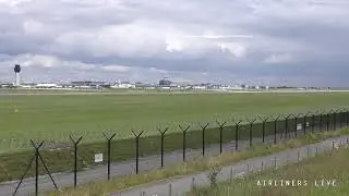 [AIRLINERS LIVE] Strong Winds! Plane Spotting - Manchester Airport