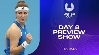 LIVE | Day 8 Preview Show | United Cup 2025