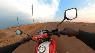 Intense offroad ride