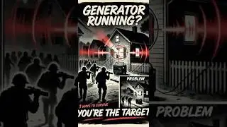 YOUR GENERATOR WILL GET YOU KILLED: THE LIGHT AND SOUND PROBLEM